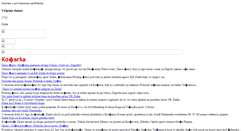 Desktop Screenshot of kosarka.zadarsport.com